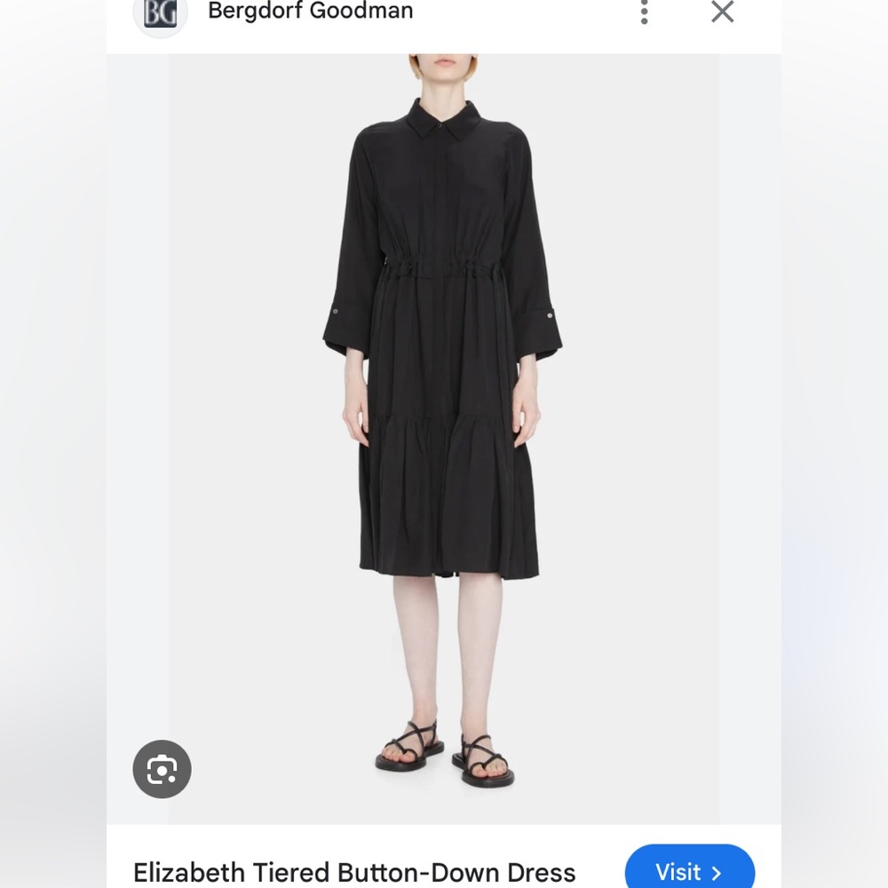 Kobi Halperin Black Tiered Dress